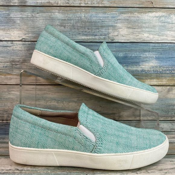 Naturalizer Marianne Turquoise Fabric Comfort Loafers - Picture 1 of 10